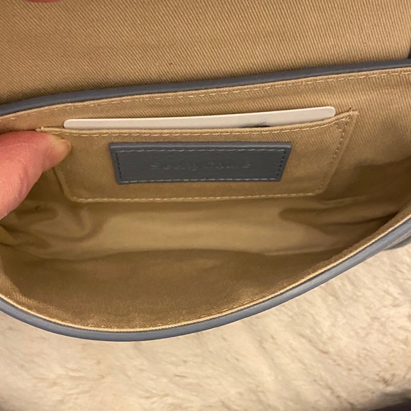 See By Chloe Hana Leather and Suede Crossbody Bag in Stormy Sky - Picture 10 of 14